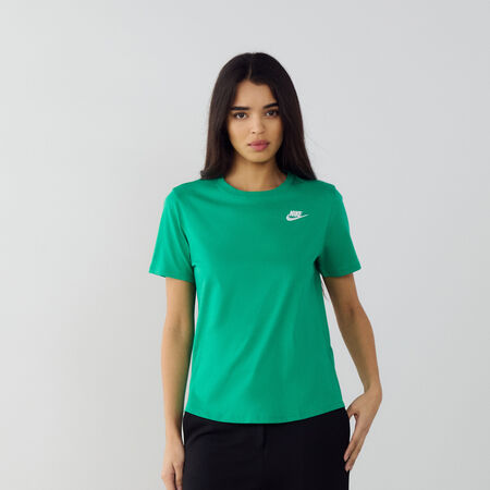 NIKE TEE SHIRT CLUB VERDE/BIANCO DONNA