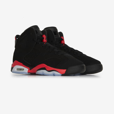 JORDAN AIR JORDAN 6 NERO/ROSSO RAGAZZO
