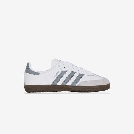 ADIDAS ORIGINALS samba SAMBA OG BIANCO/GRIGIO BAMBINO