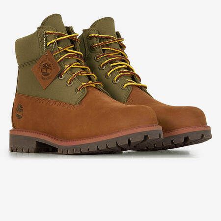 TIMBERLAND 6 INCH BOOT MARRONE/KAKI UOMO