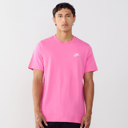 TEE SHIRT CLUB : ROSA/BIANCO