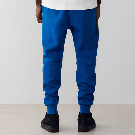 NIKE PANT JOGGER TECH FLEECE BLU/NERO UOMO