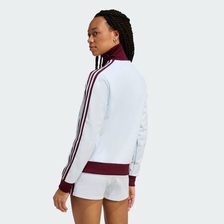 ADIDAS ORIGINALS JACKET FZ CLASSIC BLU/BORDEAUX DONNA