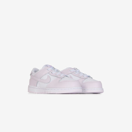 NIKE dunk DUNK LOW BIANCO/ROSA NEONATO