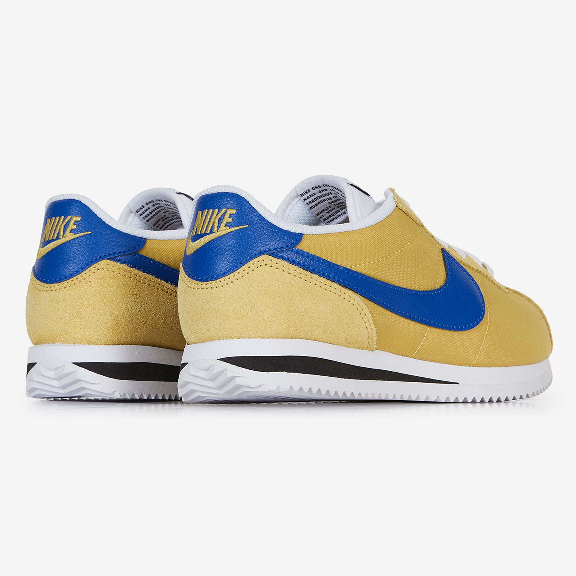 Nike cortez blu e gialle sales