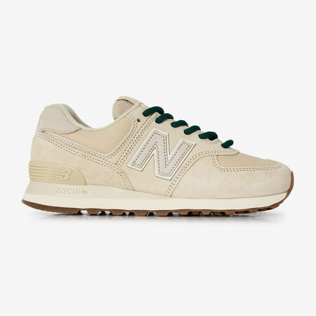 NEW BALANCE 574 574 BEIGE/VERDE DONNA