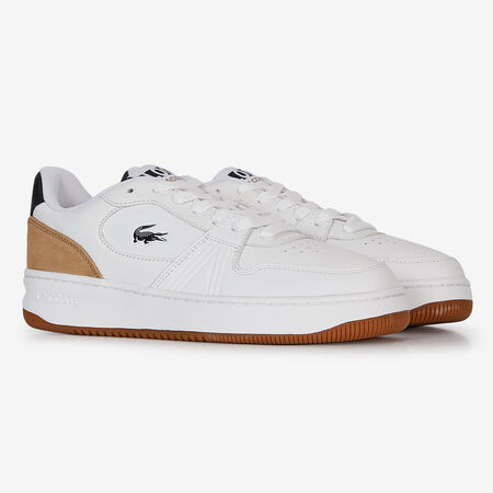 LACOSTE l00 L001 SET BIANCO/MARRONE UOMO