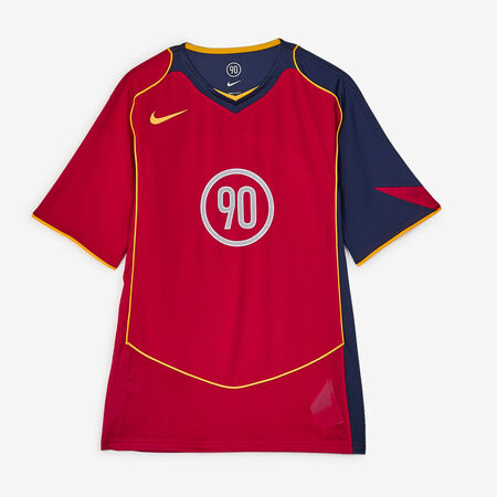 NIKE JERSEY T90 ENERGY ROSSO/BLU UOMO