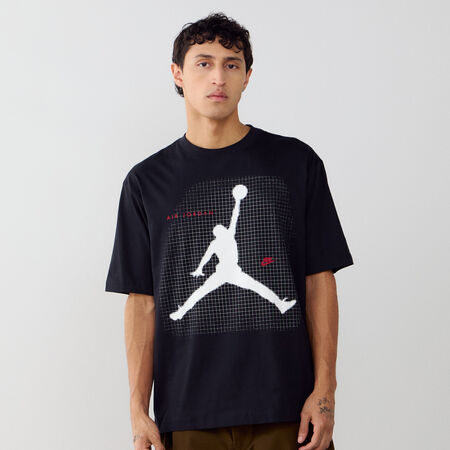 JORDAN TEE SHIRT BIG JUMPMAN NERO/BIANCO UOMO