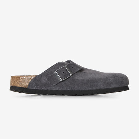BOSTON SUEDE CHARCOAL : GRIGIO