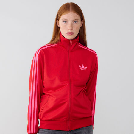 ADIDAS ORIGINALS JACKET FZ TRACKTOP FIREBIRD ROSSO DONNA
