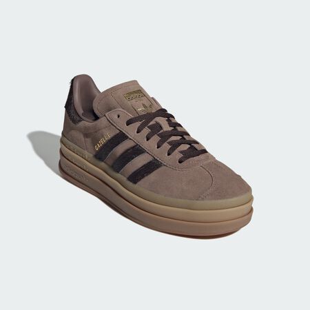ADIDAS ORIGINALS gazelle GAZELLE BOLD PONY HAIR MARRONE DONNA