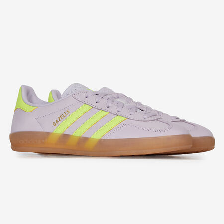 ADIDAS ORIGINALS gazelle GAZELLE INDOOR VIOLA/GIALLO DONNA