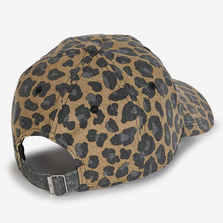 ADIDAS ORIGINALS CASQUETTE TREFOIL LEOPARD MARRONE/BIANCO UOMO