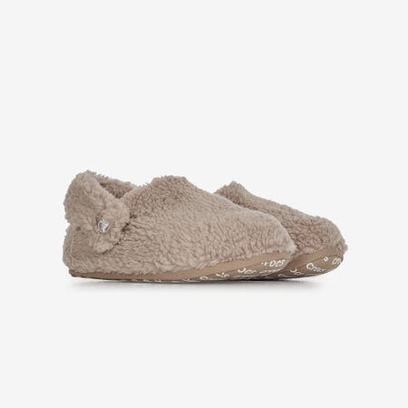CROCS CLASSIC COZZZY SLIPPER BEIGE BAMBINO