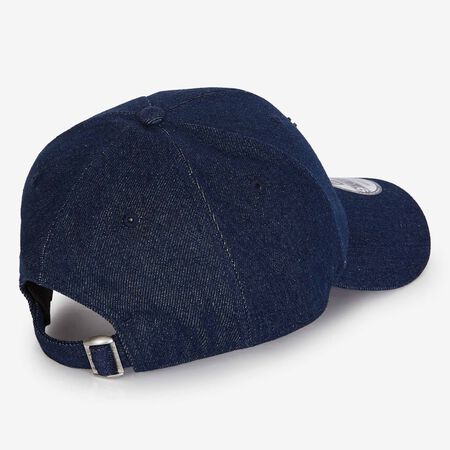 NEW ERA 9FORTY NY DENIM METAL LOGO BLU UOMO