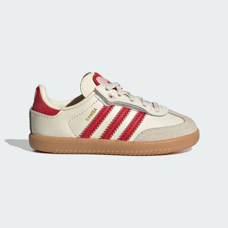 ADIDAS ORIGINALS samba SAMBA OG EL VALENTINE BEIGE/ROSSO NEONATO