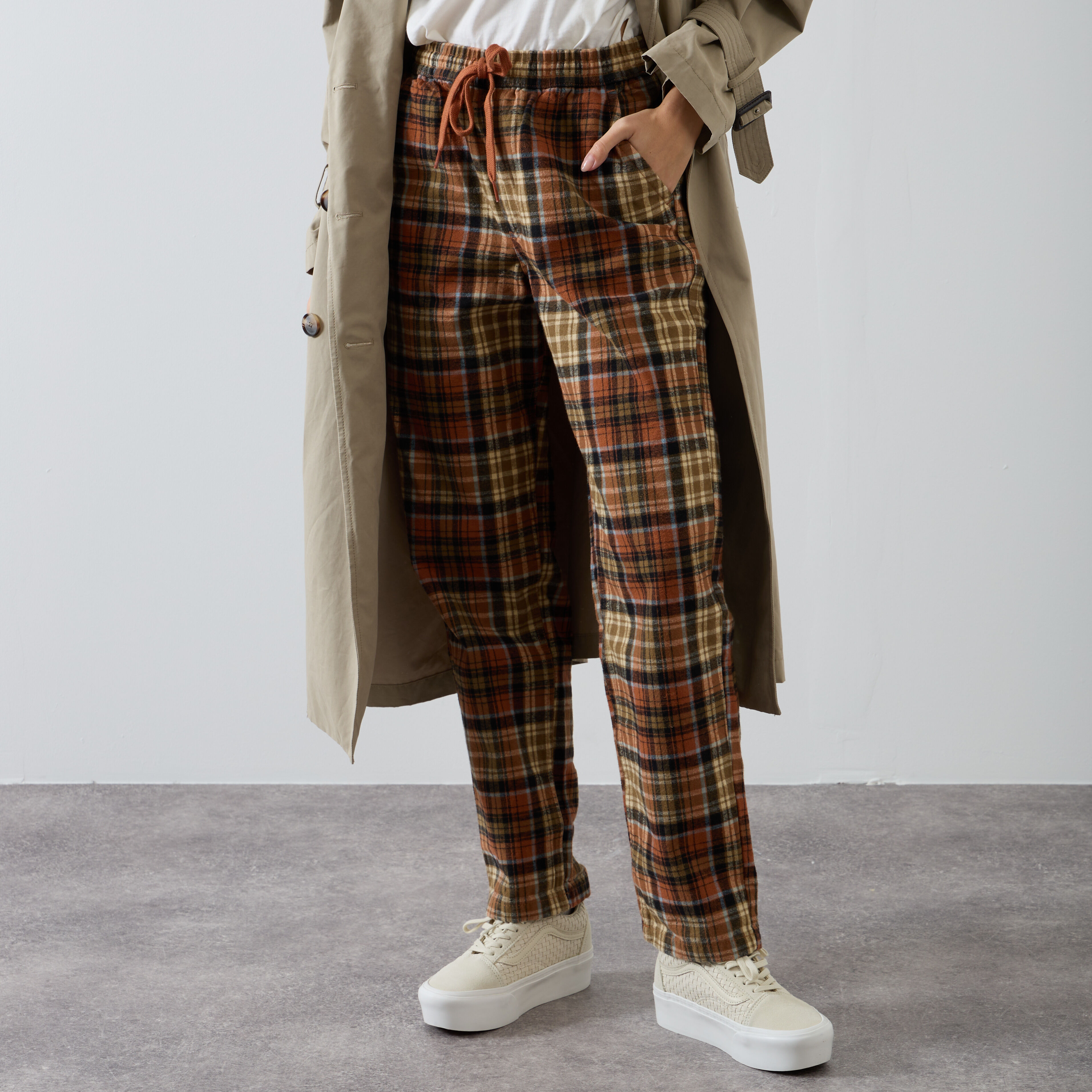 Pantaloni vans clearance donna marrone