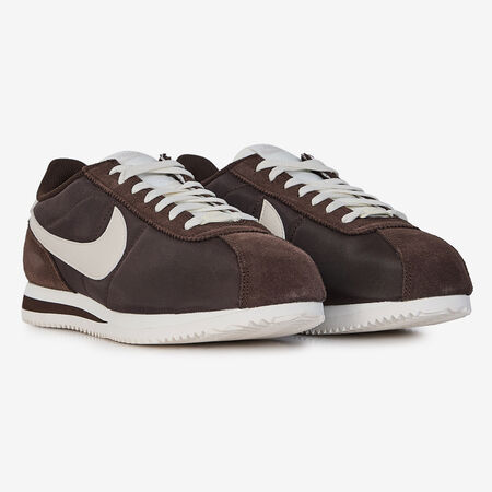 NIKE cortez CORTEZ NYLON MARRONE/BIANCO DONNA