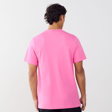 NIKE TEE SHIRT CLUB ROSA/BIANCO UOMO