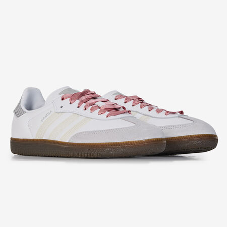 ADIDAS ORIGINALS samba SAMBA OG COQUETTE BIANCO/ARGENTO DONNA