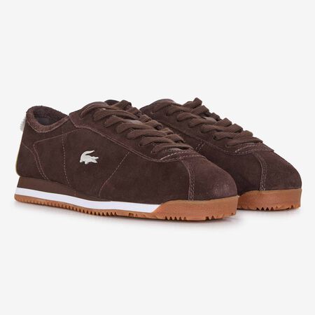 LACOSTE CLUB LOW MARRONE DONNA