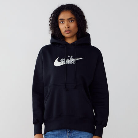 NIKE HOODIE PHOENIX OS HDY NERO DONNA