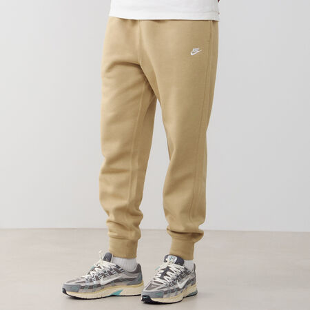 NIKE PANT JOGGER CLUB BEIGE/BIANCO UOMO