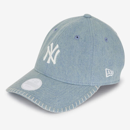 NEW ERA 9TWENTY WOMEN NY DENIM STITCH BLU DONNA