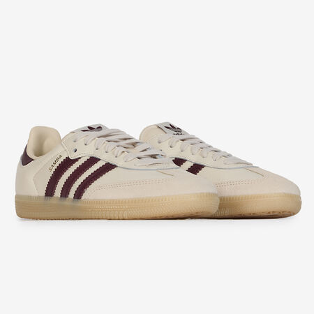 ADIDAS ORIGINALS samba SAMBA OG BEIGE/MARRONE DONNA