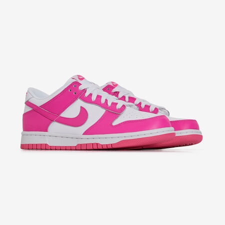 NIKE dunk DUNK LOW ROSA/BIANCO RAGAZZO