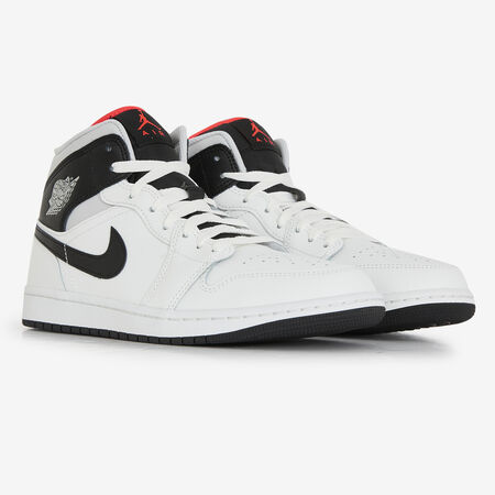 JORDAN air jordan 1 AIR JORDAN 1 MID BIANCO/NERO UOMO