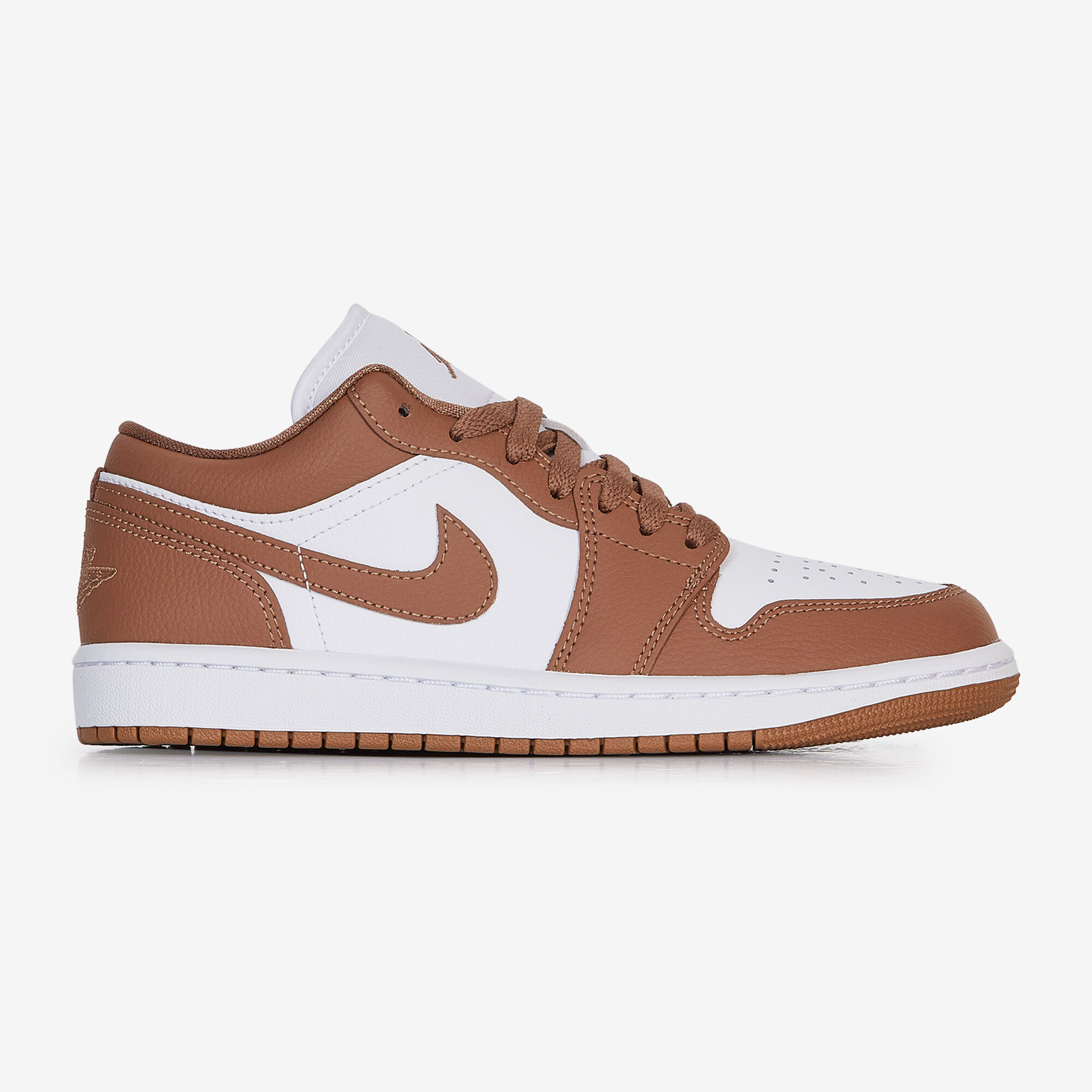 JORDAN AIR JORDAN 1 LOW BIANCO MARRONE SNEAKERS DONNA Courir