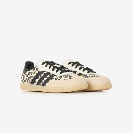 ADIDAS ORIGINALS samba SAMBA OG LEOPARD BEIGE/NERO BAMBINO