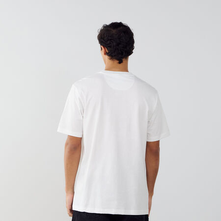 ADIDAS ORIGINALS TEE SHIRT ESSENTIAL BLANC UOMO