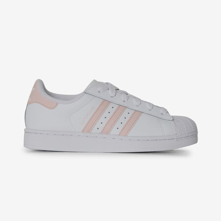 ADIDAS ORIGINALS superstar SUPERSTAR II BIANCO/ROSA RAGAZZO