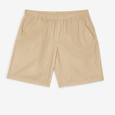 LACOSTE SHORT AOP SUMMER BEIGE UOMO