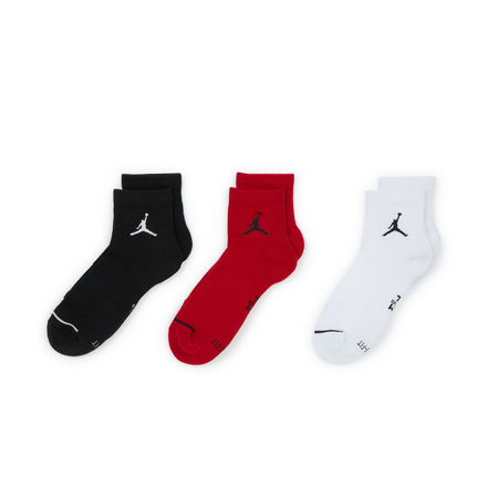 JORDAN CALZINI X3 QUARTER JUMPMAN MULTICOLORE UOMO