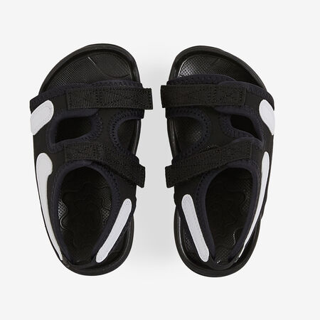NIKE SUNRAY ADJUST 6 NOIR/BLANC NEONATO