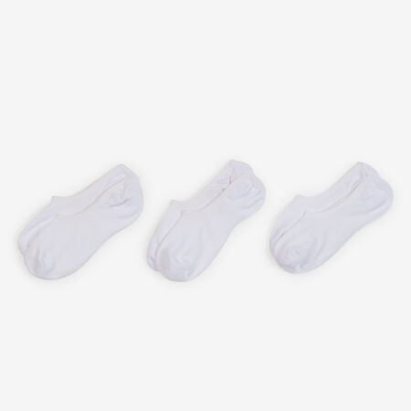 COURIR PACK FOOTIES COURIR X3 BIANCO UNISEX
