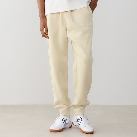 NIKE PANT JOGGER CLUB BEIGE/BIANCO UOMO