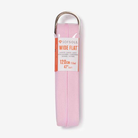 SOFSOLE LACET PLAT LARGE 120CM ROSA UNISEX