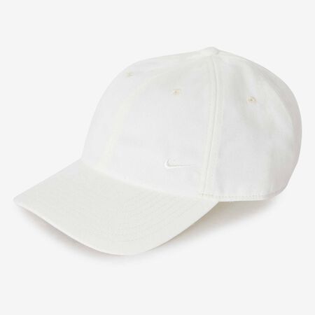 NIKE CASQUETTE SMALL LOGO ECRU UOMO