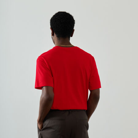 NIKE TEE SHIRT CLUB ROSSO UOMO