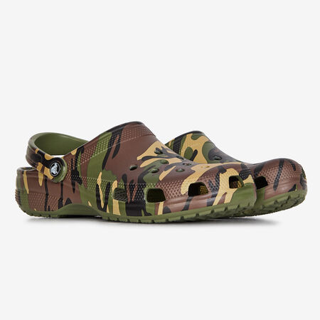 CROCS CLASSIC CLOG CAMO KAKI UOMO