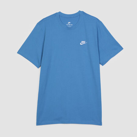 NIKE TEE SHIRT CLUB BLU/BIANCO UOMO