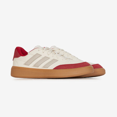 ADIDAS ORIGINALS COURTBLOCK BIANCO/ROJO RAGAZZO