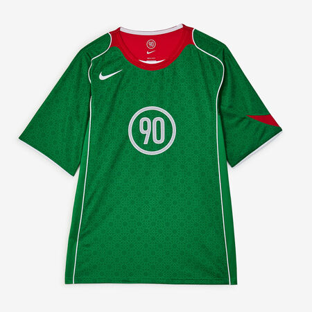 NIKE JERSEY T90 ENERGY VERDE/ROSSO UOMO