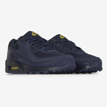 NIKE AIR MAX 90 BLU SCURO/GIALLO UOMO