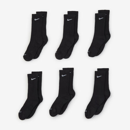 NIKE CHAUSSETTES X6 CREW CUSHION NERO/BIANCO UOMO